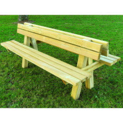 banc pour parc tout bois Le Modanais