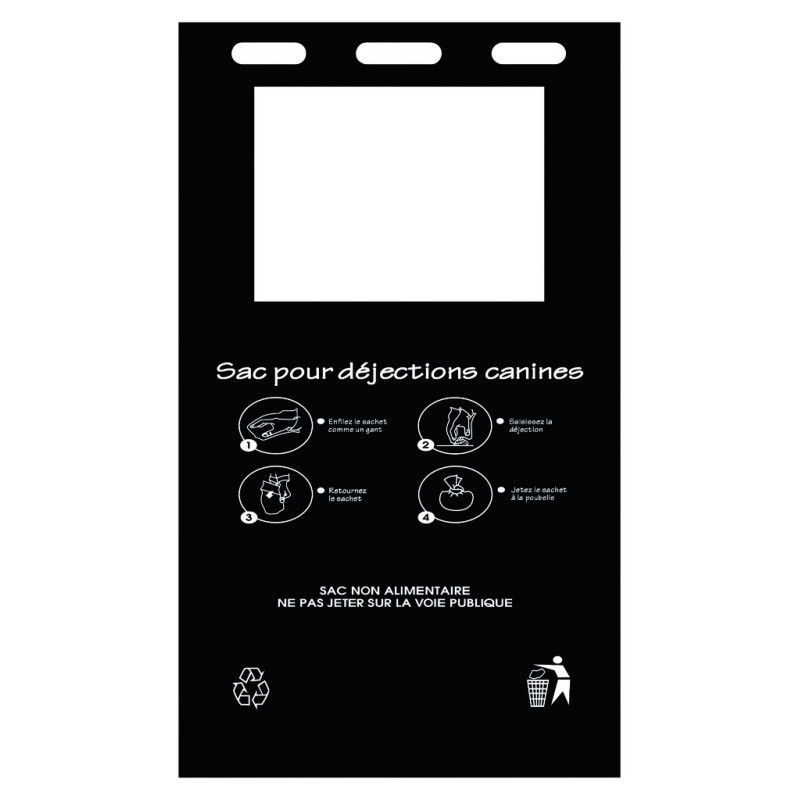 500 sachets hygiène canine
