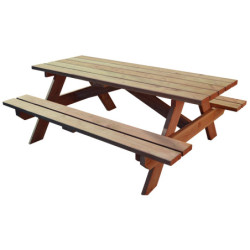 table de pique-nique extérieure Toulup
