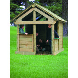 cabane Chalet aire de jeux