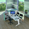 bureau pro pieds en L