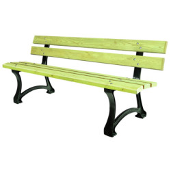banc public Le Bastiais en pin