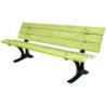 banc espace public Le Perpignanais en pin