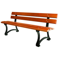 banc de ville bois Le Bastiais