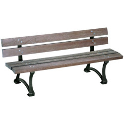 banc public plastique recyclé Détente