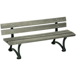 banc public plastique recyclé Détente