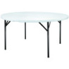 table polyéthylène pliante Saturne ronde