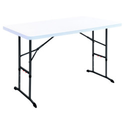 table réglable polyéthylène Saturne