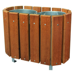 seau pour corbeille ronde Léa 44 litres