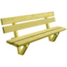 banc de ville bois Le Forestier