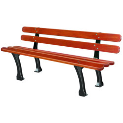 banc public bois Le Salonnais