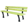 banc de parc Le Clermontais en pin