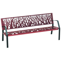 banc public avec accoudoirs L'Antibois