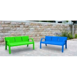 banc extérieur collectivité Polycolor