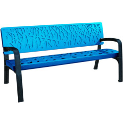 banc pour parc en plastique Le Tropézien