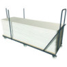 chariot table rectangulaire plus