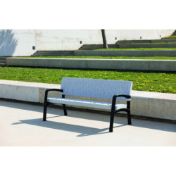 banc collectivité recyclé Le Tropézien Éco