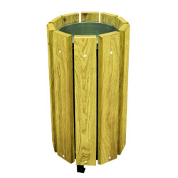 seau pour corbeille ronde 63 litres