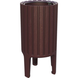 corbeille de rue plastique recyclé Plyx