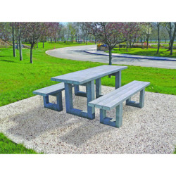 table extérieure plastique recyclé Escapade