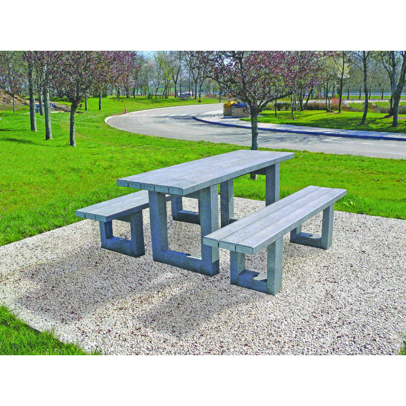 table extérieure plastique recyclé Escapade table extérieure plastique recyclé Escapade