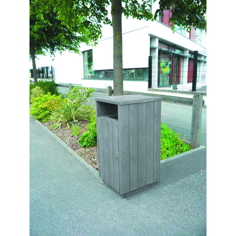 corbeille urbaine recyclée Équilibre