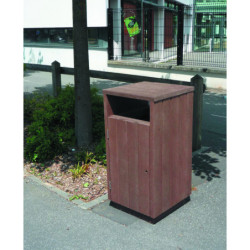 goujon de fixation corbeille ou table plastique recyclé