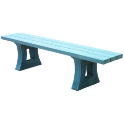 goujon de fixation banc plastique recyclé