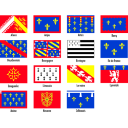 pavillons et drapeaux Province