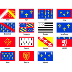 pavillons et drapeaux Province