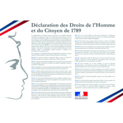 panneau déclaration DDHC et charte de laïcité