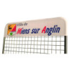 bandeau pour grille d'exposition