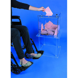 console rabaissée pour urne