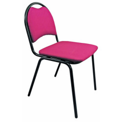 chaise collectivité tissu Flore