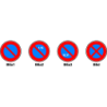 panneau de stationnement type B