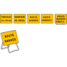 panneau d'indication de chantier KC1