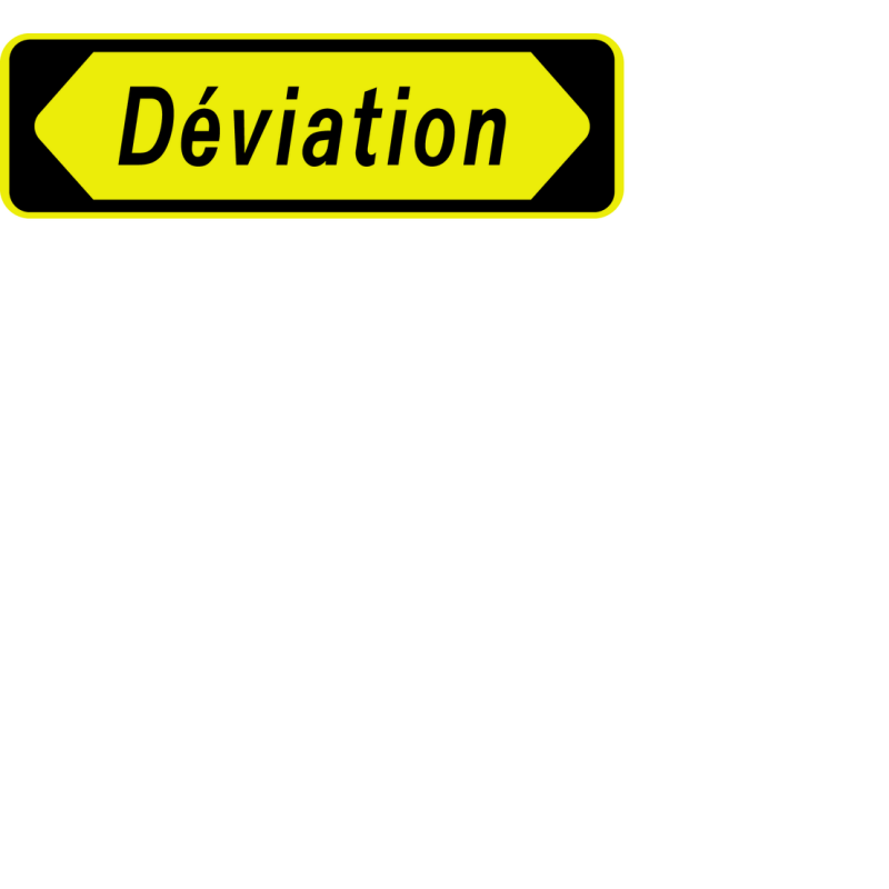 signalisation de direction déviation KD22 signalisation de direction déviation KD22