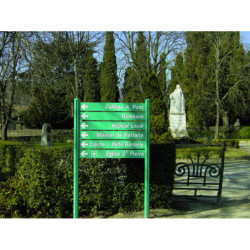 lame aluminium signalisation urbaine