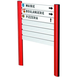 lame aluminium signalisation urbaine