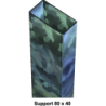 support en acier galvanisé