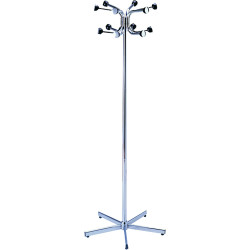portemanteau 12 patères acier