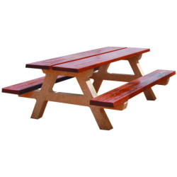 table pique-nique en béton Georges