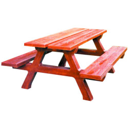 table pique-nique en béton Georges