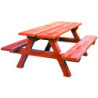 table pique-nique en béton Georges