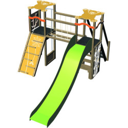 structure de jeux bois Panda