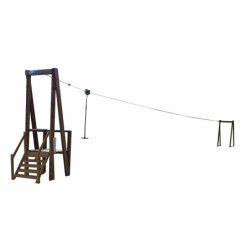 tyrolienne aire de jeux