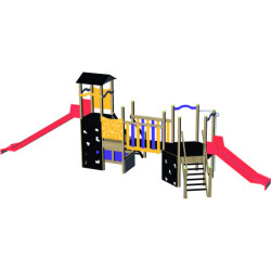 structure aire de jeux Toutankhamon