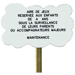 kit niveau zéro pour panneau aire de jeux