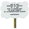 kit niveau zéro pour panneau aire de jeux