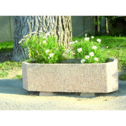 jardinière urbaine en béton Corniche